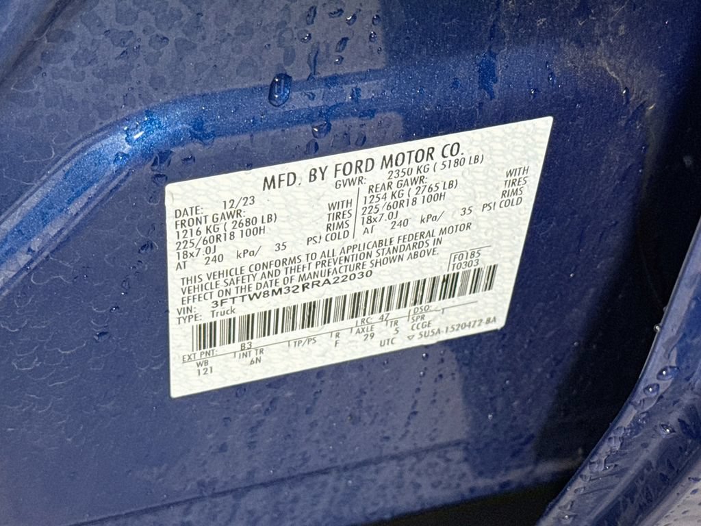 Certified 2024 Ford Maverick Lariat FWD image 33