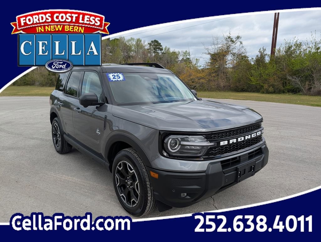 Certified 2025 Ford Bronco Sport Outer Banks w/ Outer Banks Tech Package+