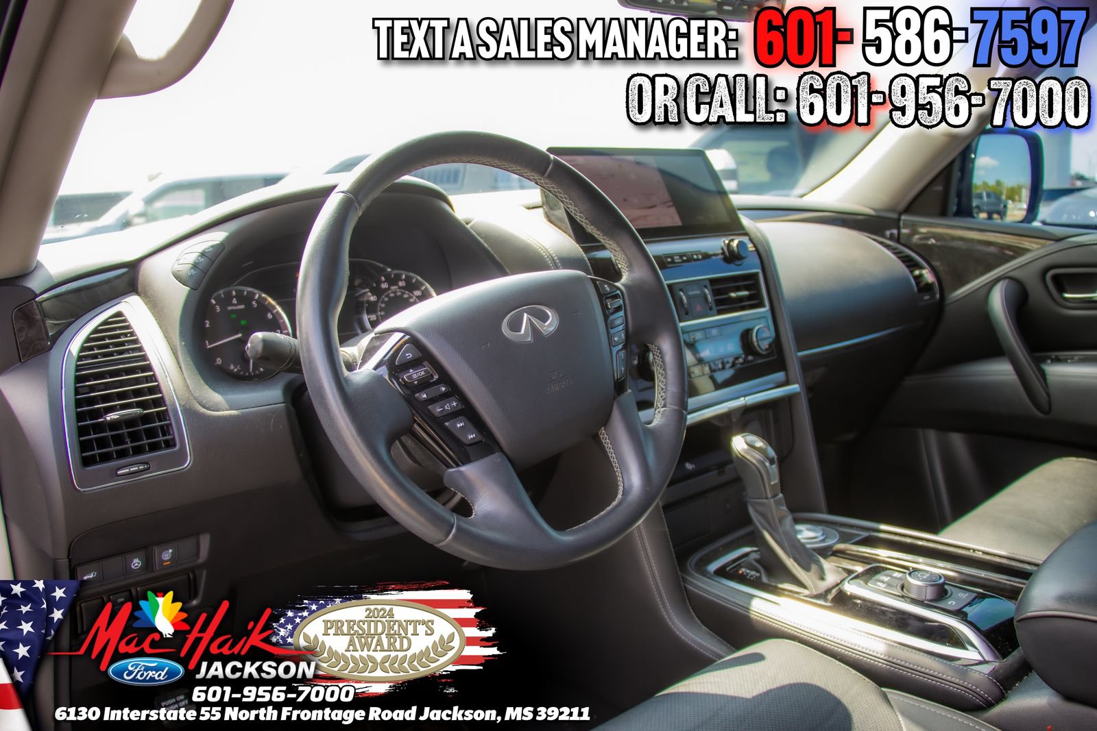 Used 2022 INFINITI QX80 Luxe w/ All-Season Package RWD image 13