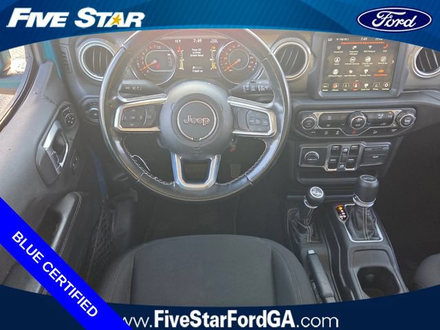 Used 2020 Jeep Wrangler Unlimited Sahara w/ Uconnect 4C Nav & Sound Group AWD/4WD image 15