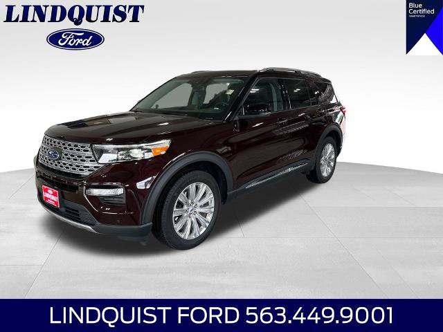 Certified 2023 Ford Explorer Limited w/ Limited Technology Package AWD/4WD image 1