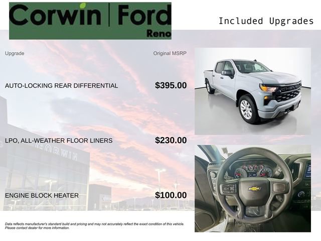 Used 2024 Chevrolet Silverado 1500 Custom AWD/4WD image 3