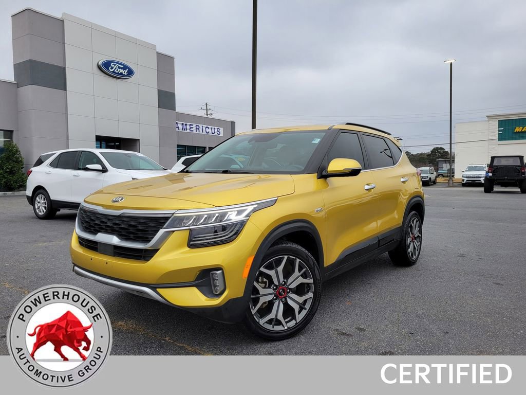 Used 2021 Kia Seltos SX w/ SX Sunroof Package image 1