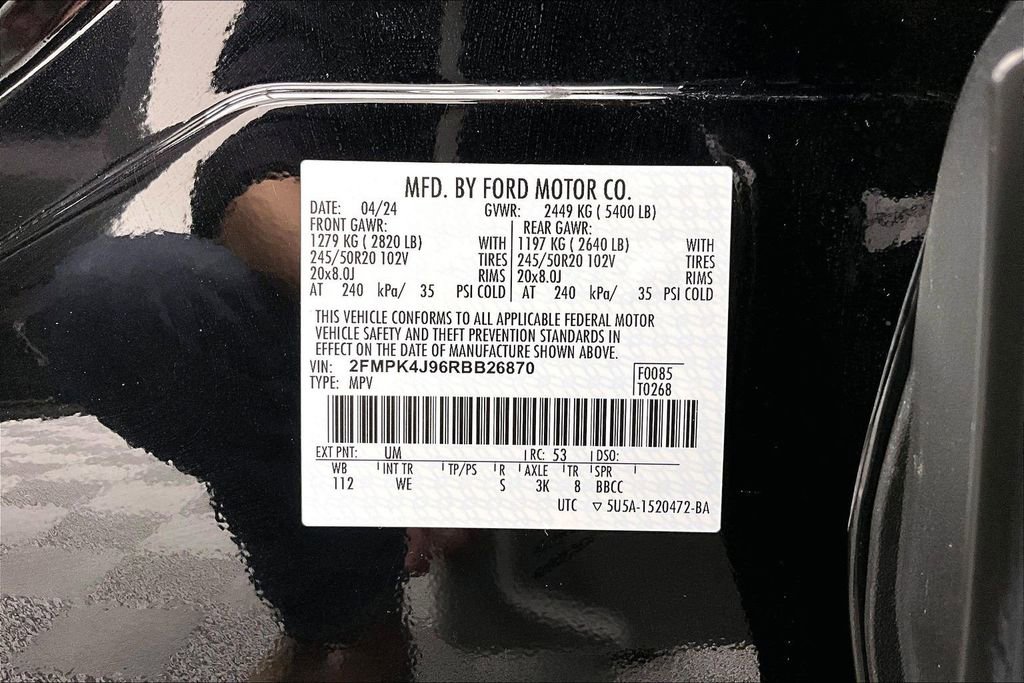 Certified 2024 Ford Edge ST-Line AWD/4WD image 35