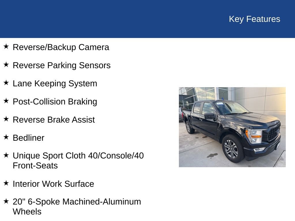 Certified 2021 Ford F150 XL w/ STX Appearance Package image 26