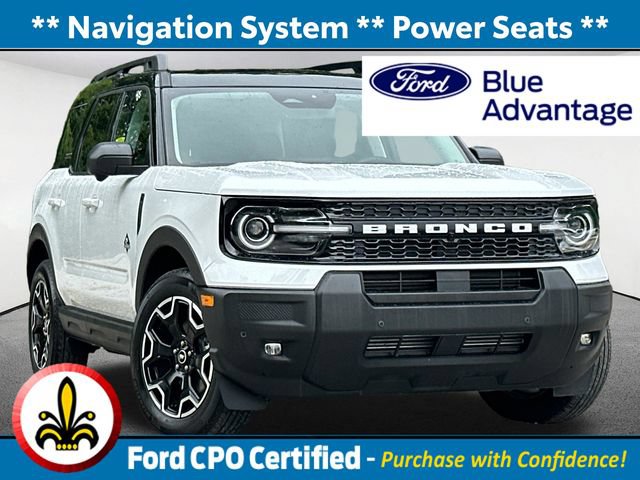 Certified 2025 Ford Bronco Sport Outer Banks w/ Outer Banks Tech Package+ AWD/4WD image 1