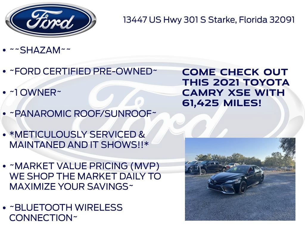 Used 2021 Toyota Camry XSE image 5