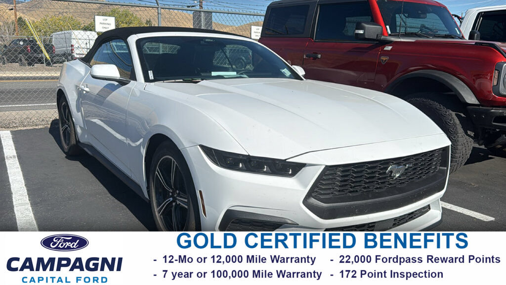 Certified 2025 Ford Mustang Convertible