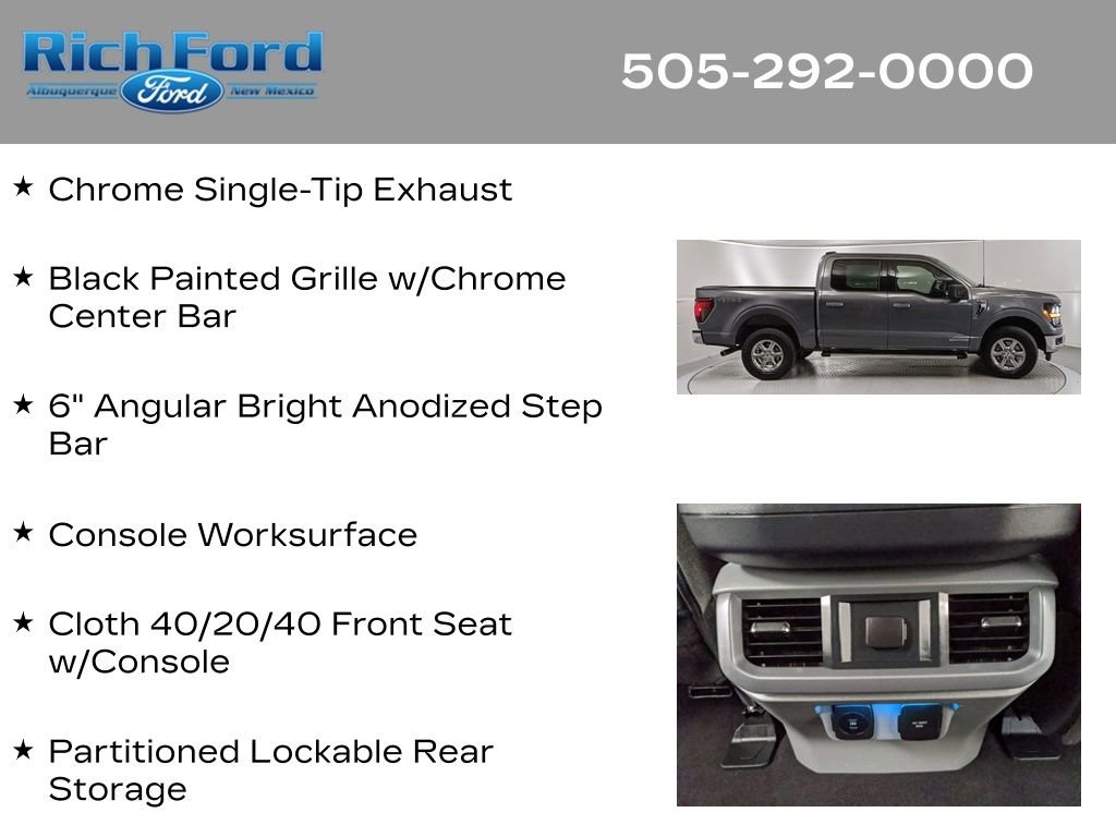 Certified 2025 Ford F150 XLT w/ Equipment Group 301A Standard image 24