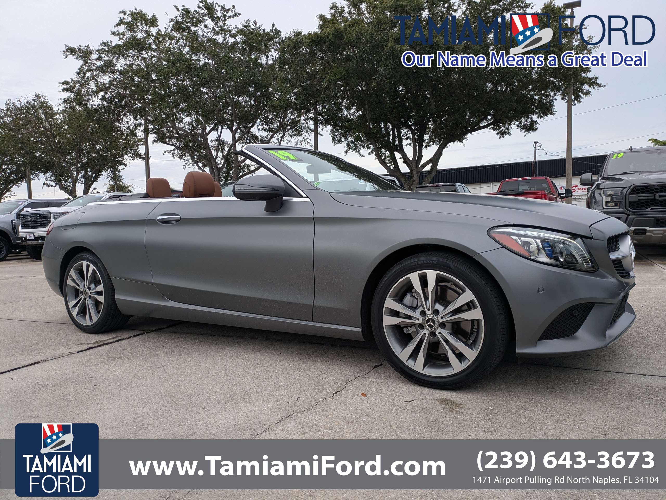 Used 2019 Mercedes-Benz C 300 4MATIC Cabriolet image 1