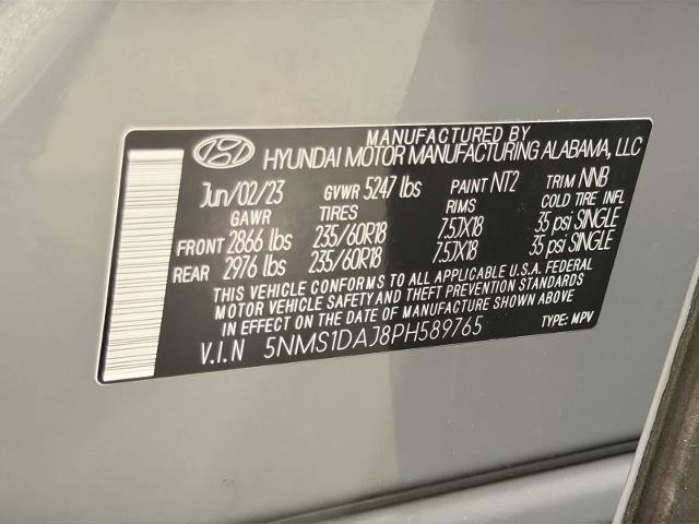 Used 2023 Hyundai Santa Fe SE w/ Cargo Package AWD/4WD image 21