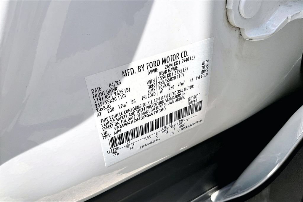Certified 2023 Ford Explorer XLT AWD/4WD image 33