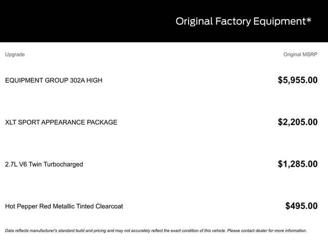 Certified 2023 Ford F150 XLT w/ Equipment Group 302A High image 21