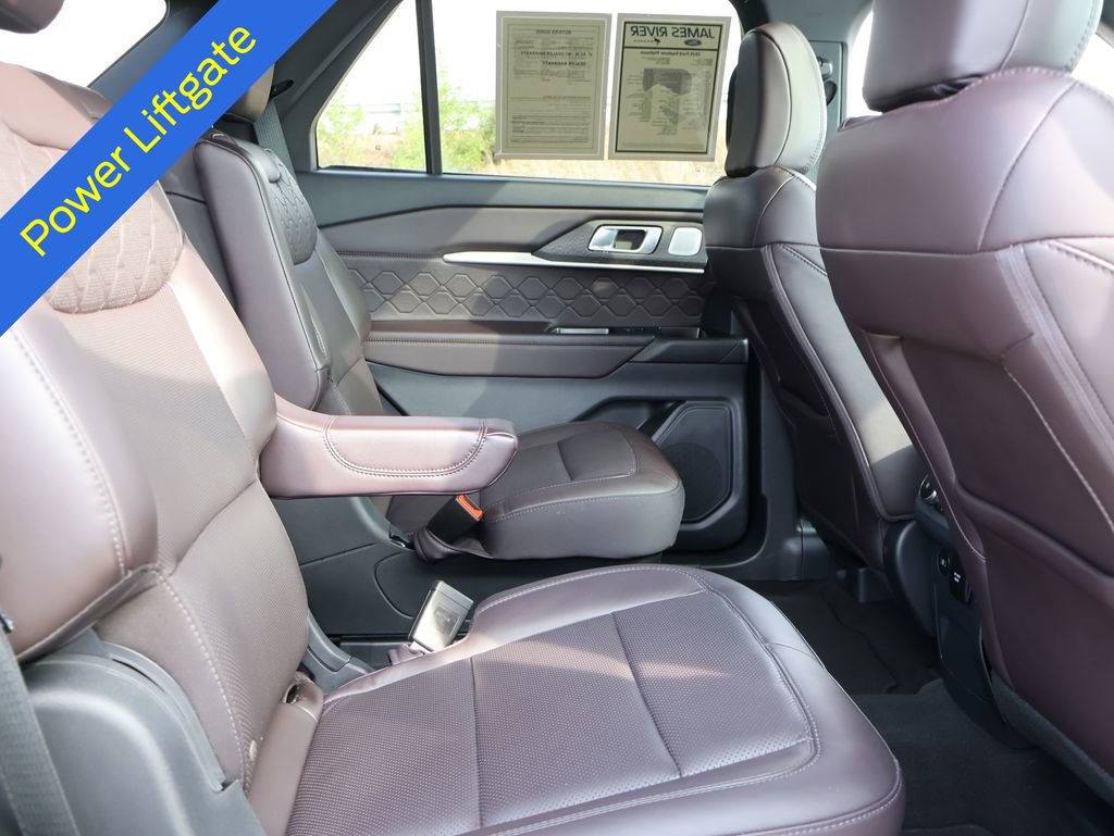 Certified 2025 Ford Explorer Platinum w/ LUX Leather Package AWD/4WD image 13