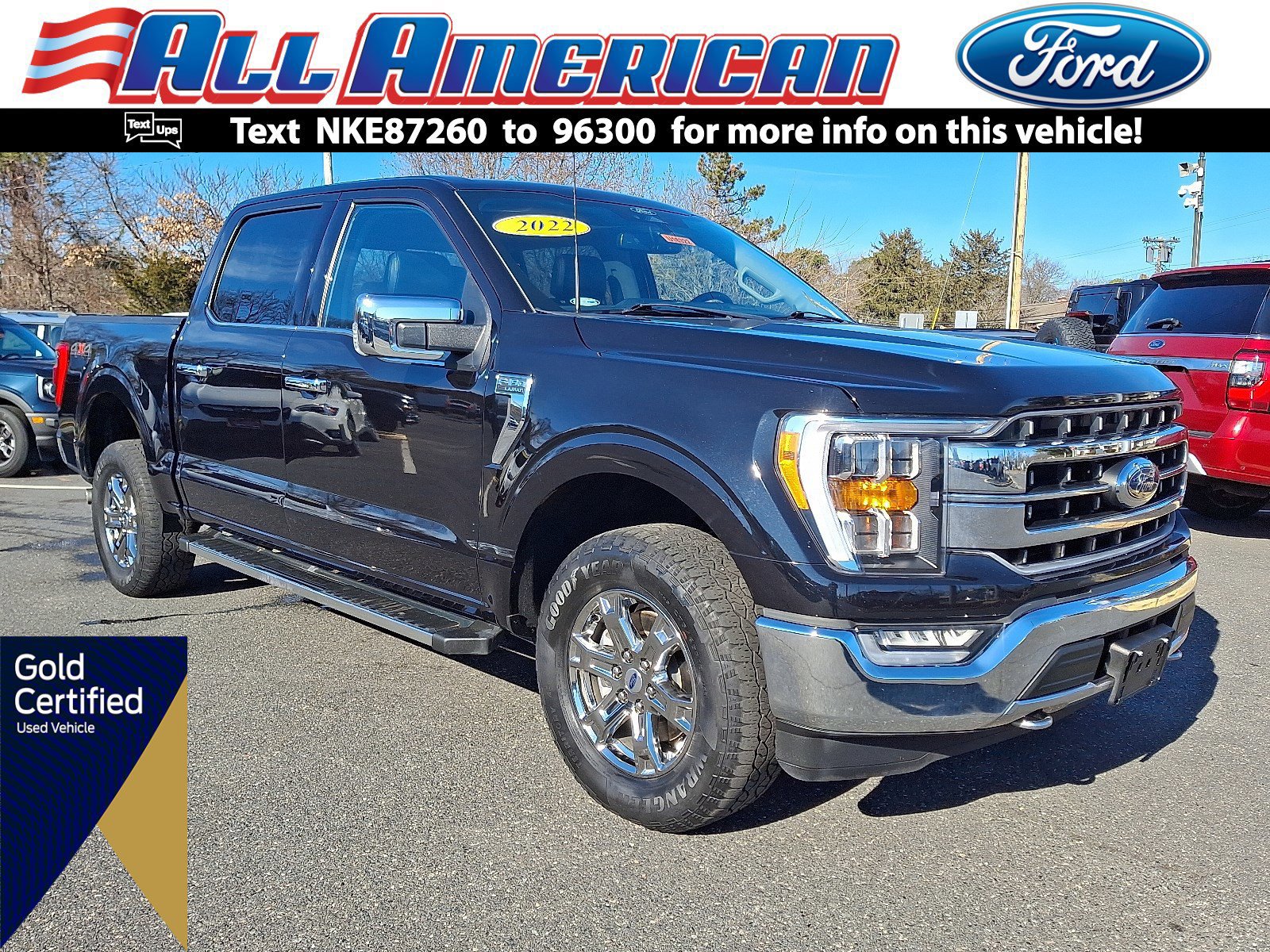 Certified 2022 Ford F150 Lariat