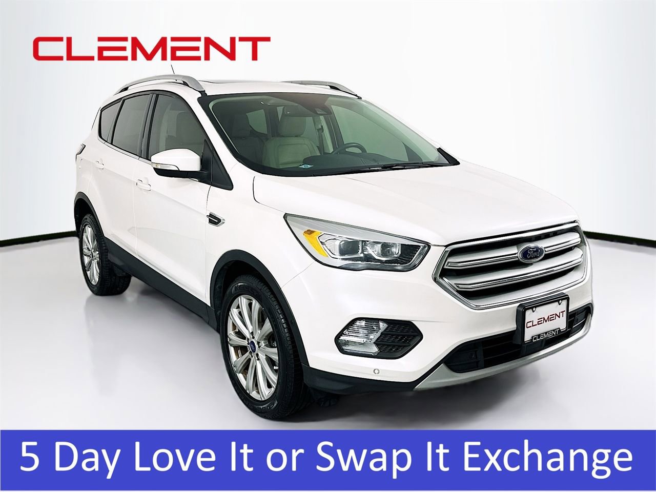 Certified 2018 Ford Escape Titanium w/ Ford Safe & Smart Package image 3