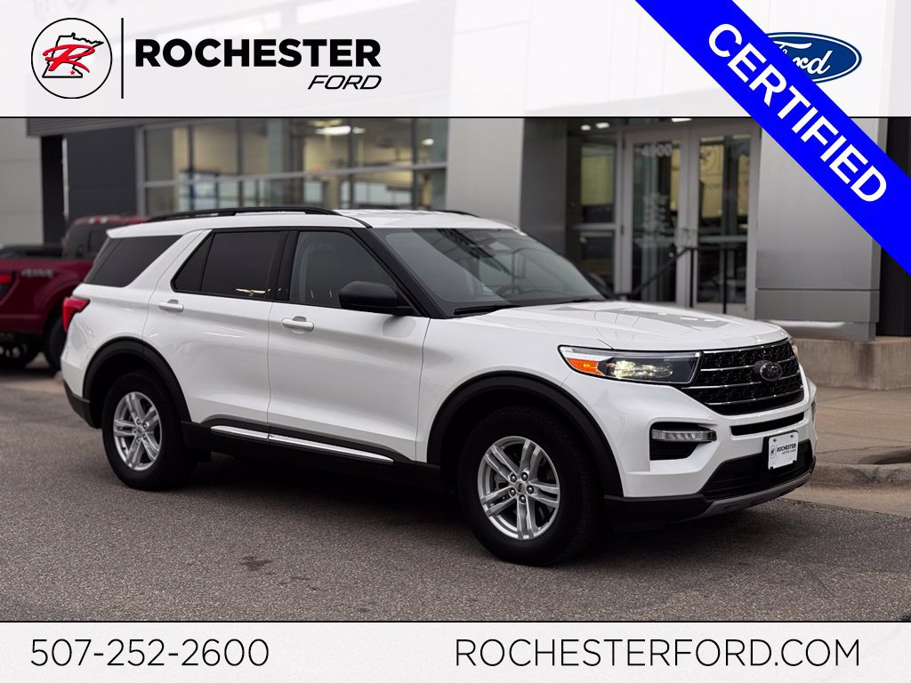 Certified 2021 Ford Explorer XLT w/ Equipment Group 202A AWD/4WD image 1
