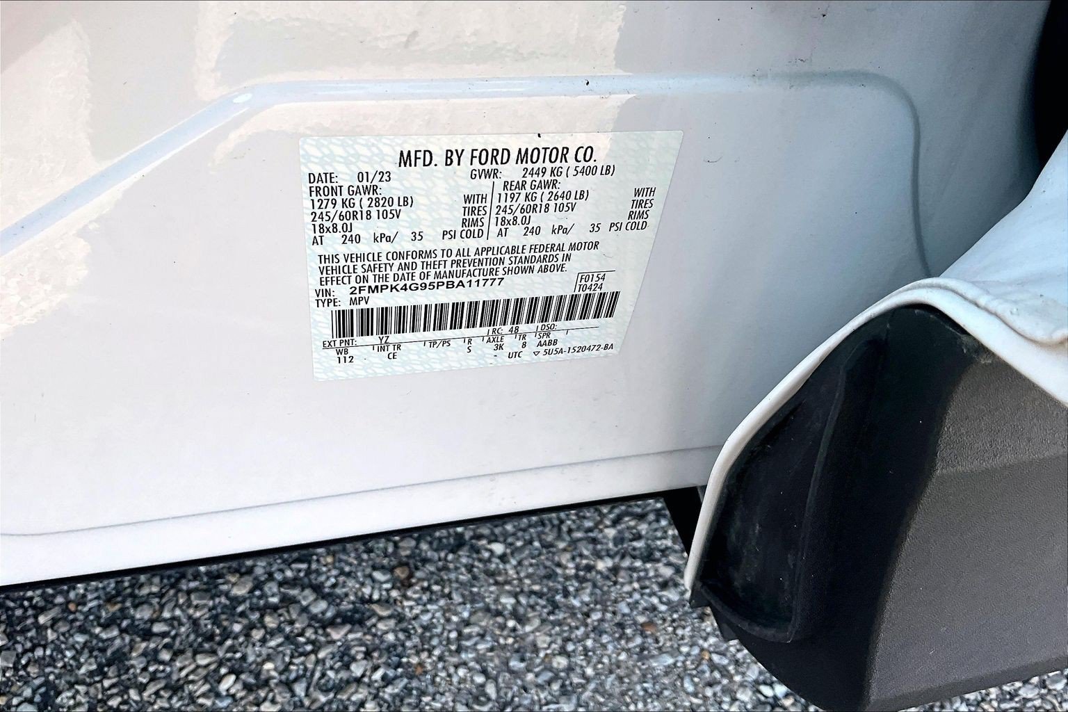 Certified 2024 Ford Edge SEL w/ Convenience Package AWD/4WD image 5