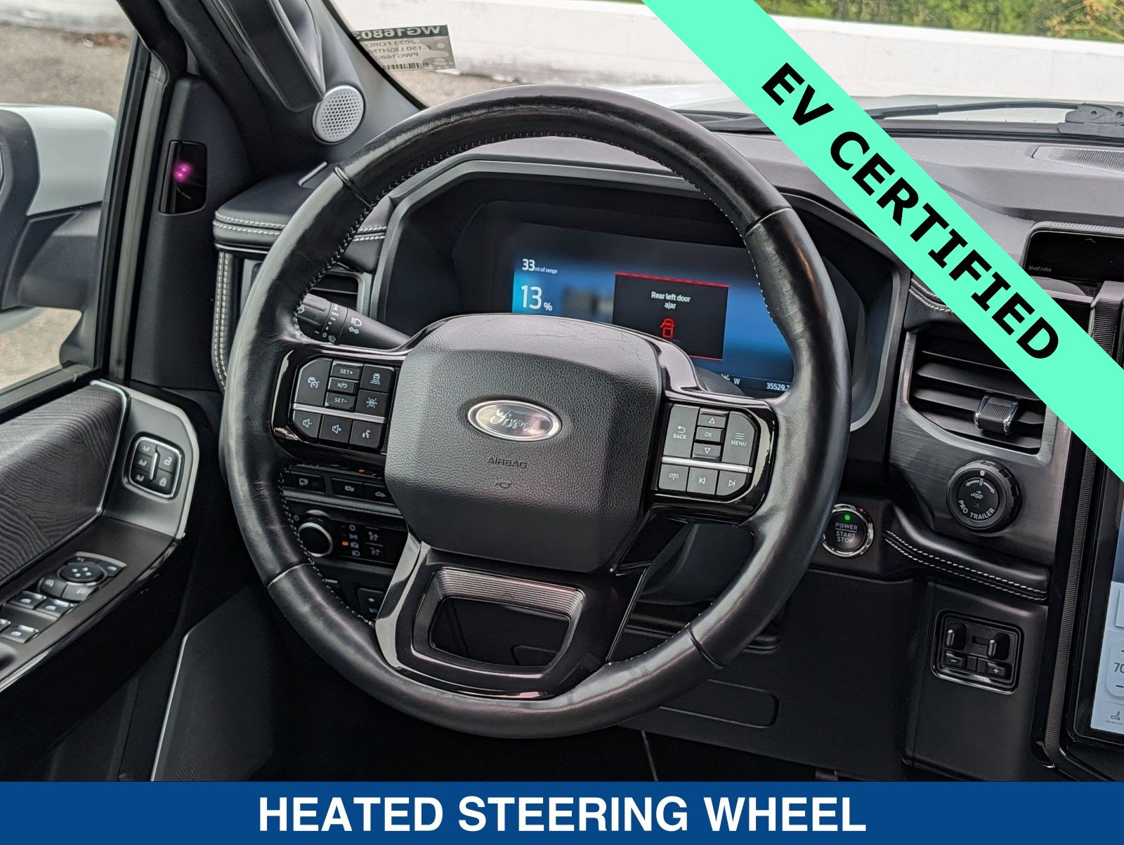 Certified 2023 Ford F150 Lightning Platinum AWD/4WD image 18