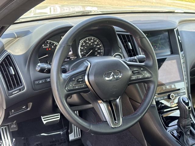 Used 2022 INFINITI Q60 Red Sport 400 w/ Cargo Package RWD image 8