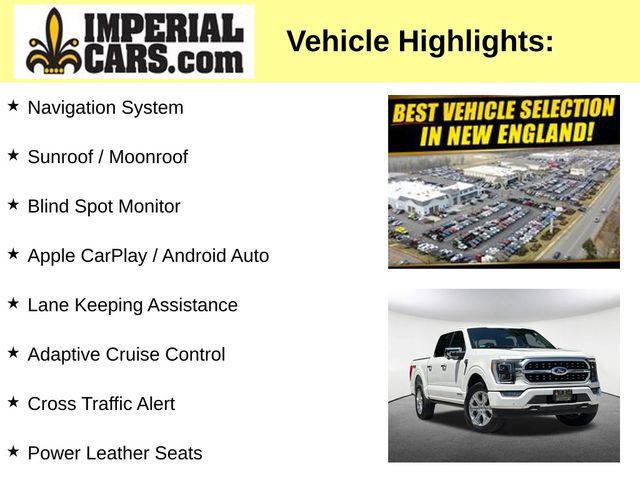 Certified 2022 Ford F150 Platinum w/ FX4 Off-Road Package AWD/4WD image 5
