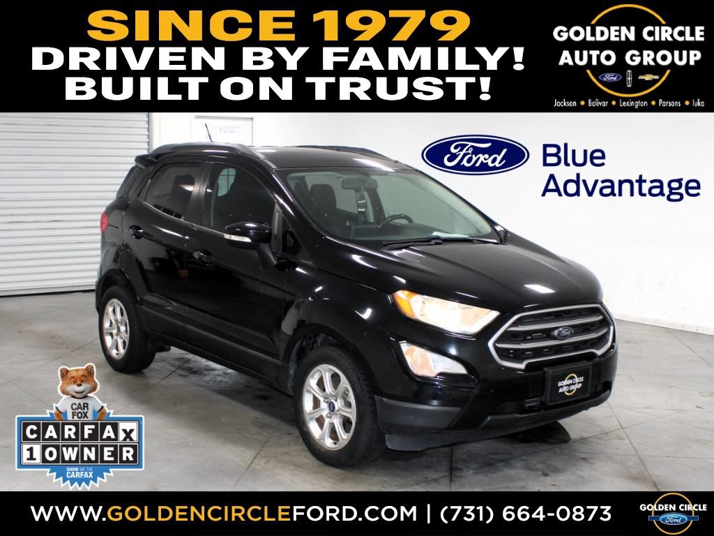 Certified 2018 Ford EcoSport SE w/ SE Convenience Package FWD video 1