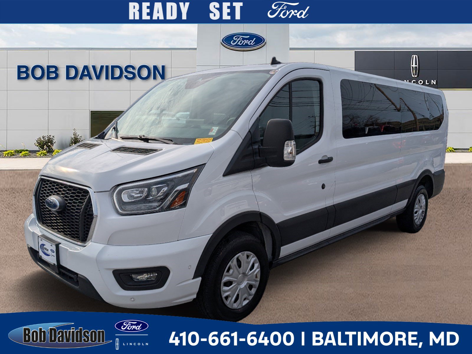 Certified 2023 Ford Transit 350 XLT