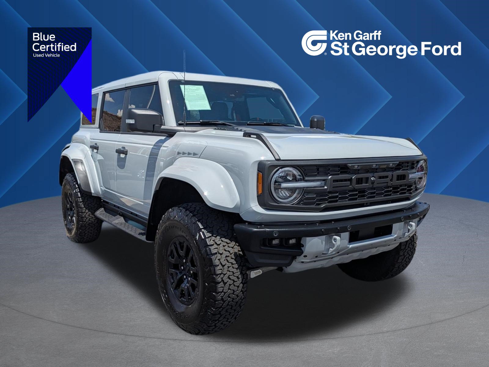Certified 2026 Ford Bronco Raptor w/ Interior Carbon Fiber Pack