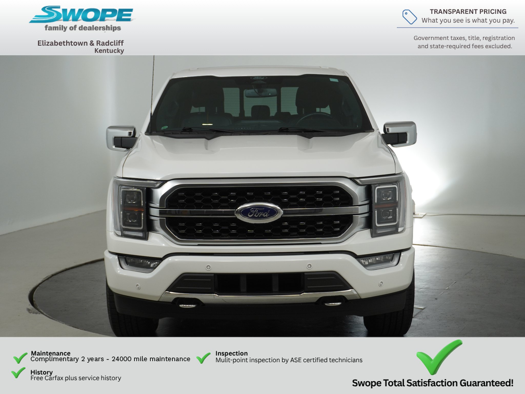 Certified 2022 Ford F150 Platinum w/ Bed Utility Package AWD/4WD image 8
