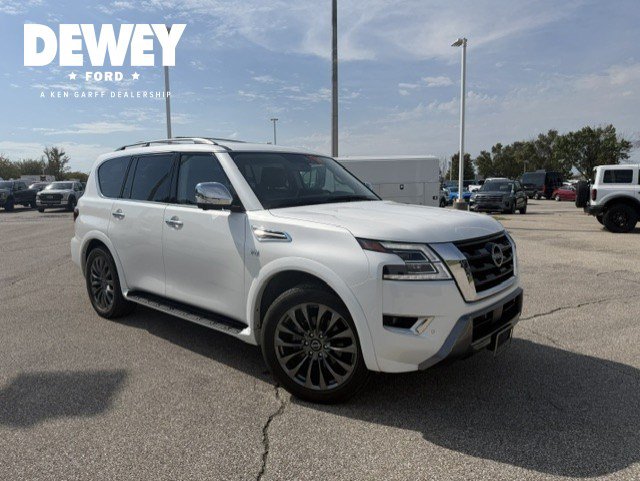 Used 2022 Nissan Armada Platinum w/ Captain's Chairs Package AWD/4WD image 1