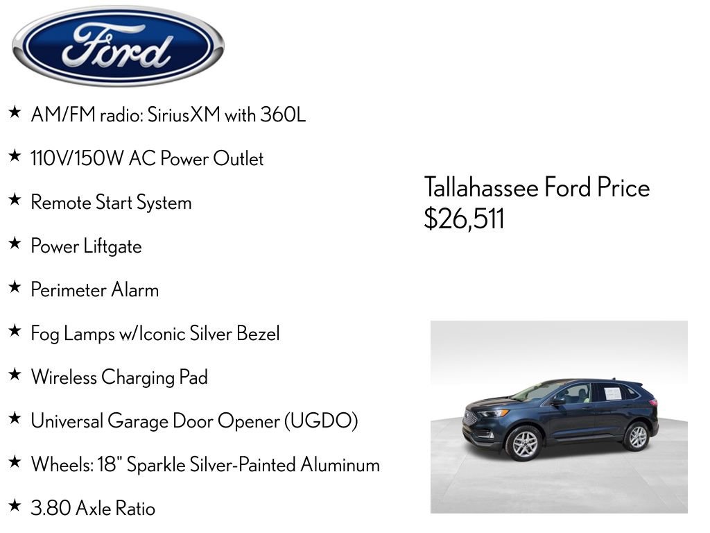 Certified 2024 Ford Edge SEL w/ Convenience Package AWD/4WD image 9
