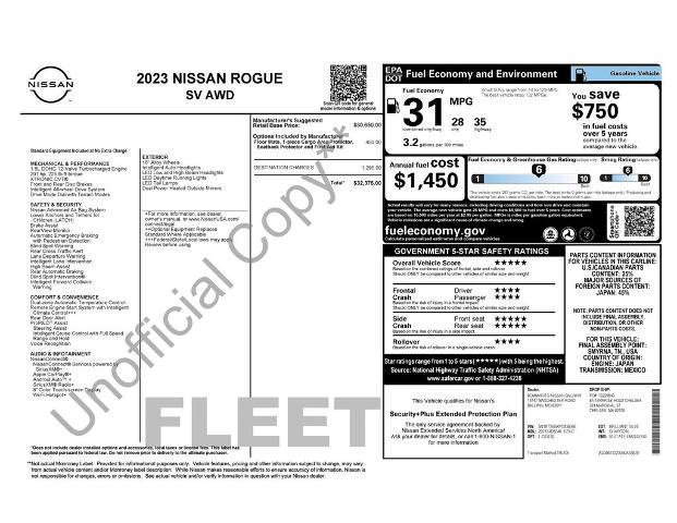 Used 2023 Nissan Rogue SV AWD/4WD image 4
