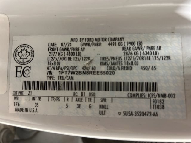 Certified 2024 Ford F250 XLT AWD/4WD image 40
