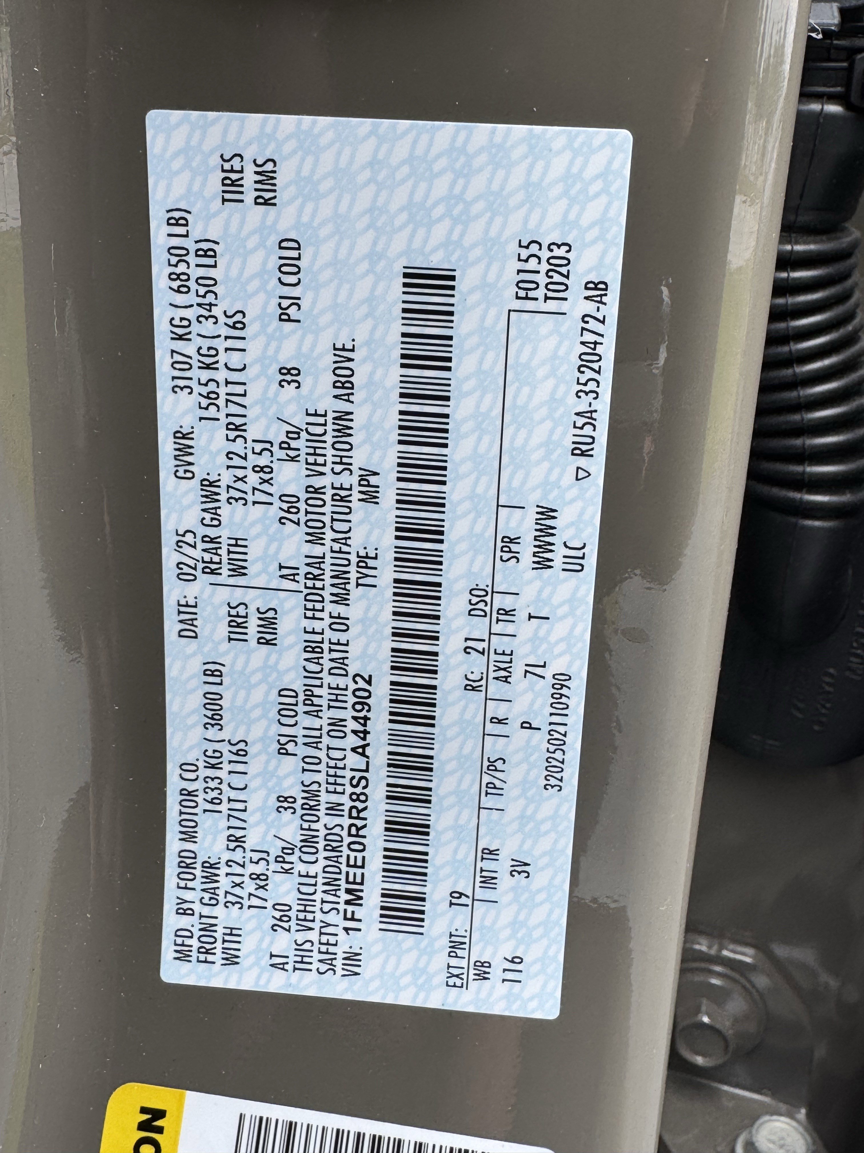 Certified 2025 Ford Bronco Raptor AWD/4WD image 37