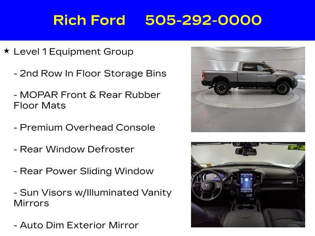 Used 2024 RAM 2500 Rebel w/ Towing Technology Group image 30