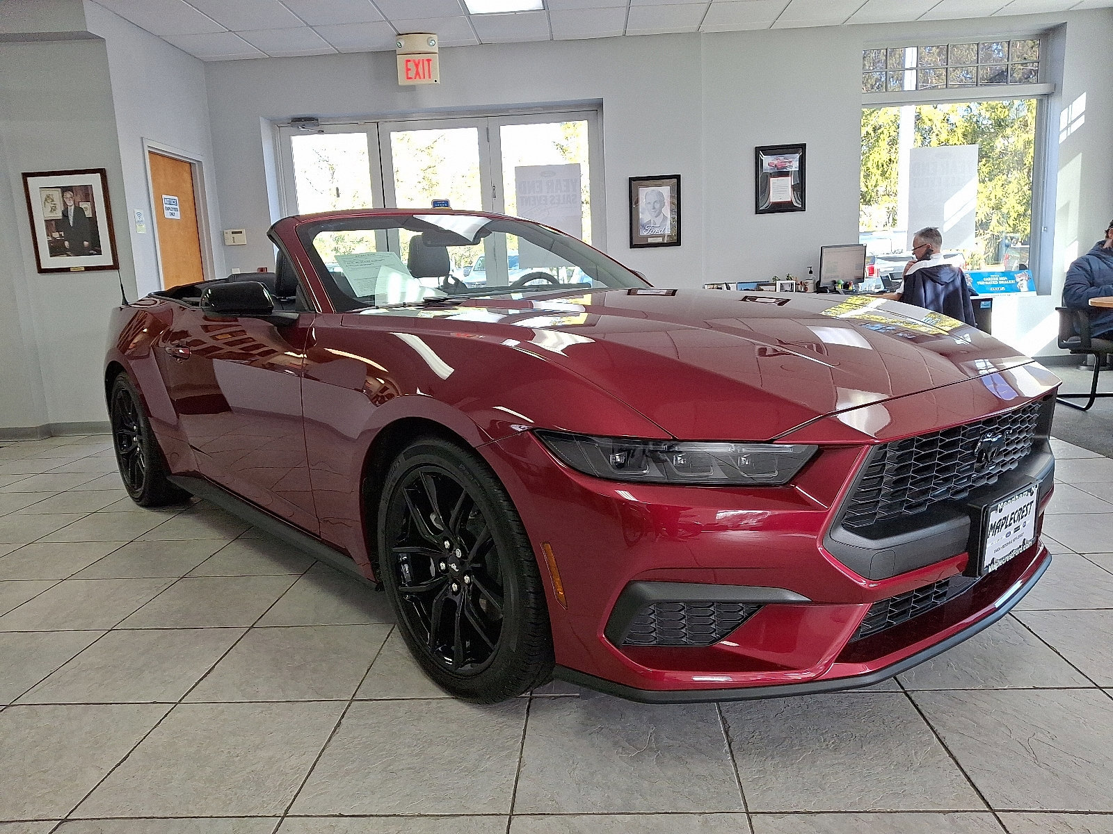 Certified 2025 Ford Mustang Premium w/ Mustang Nite Pony Package image 6