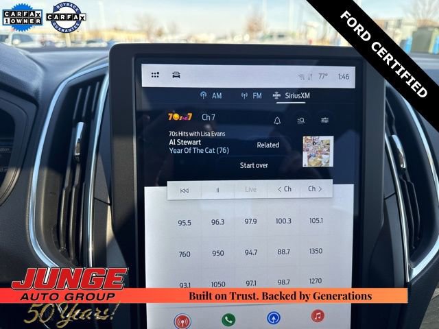 Certified 2024 Ford Edge Titanium w/ Equipment Group 301A image 27