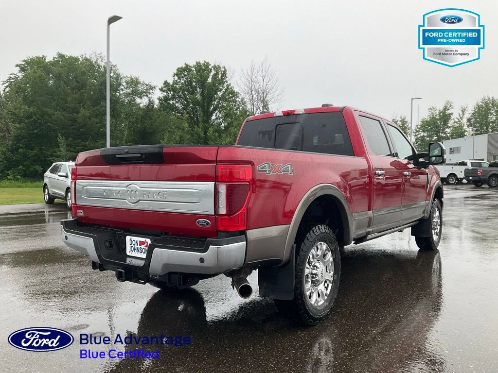 Certified 2021 Ford F350 King Ranch w/ Chrome Package AWD/4WD image 22