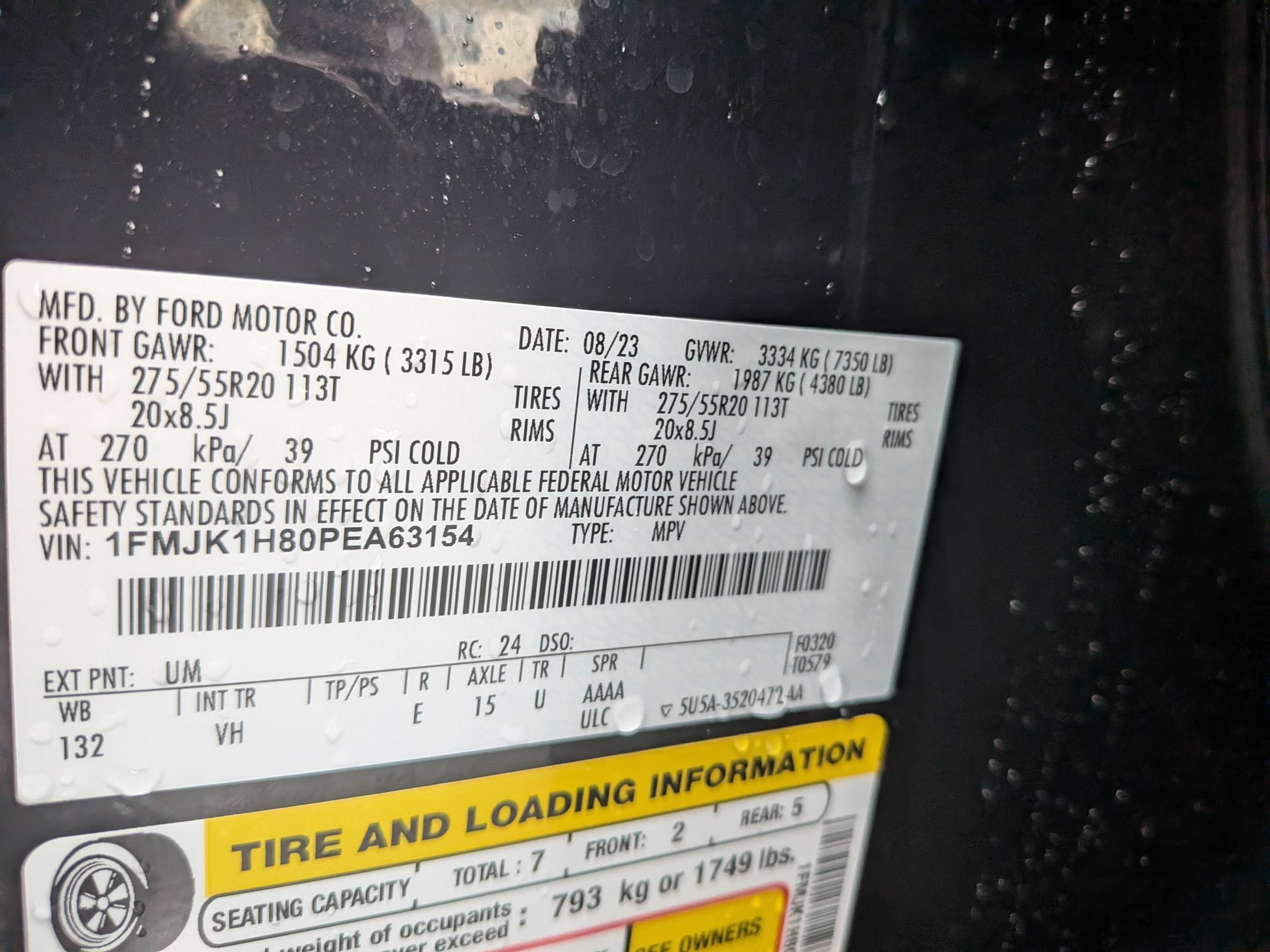 Certified 2023 Ford Expedition Max XLT RWD image 40