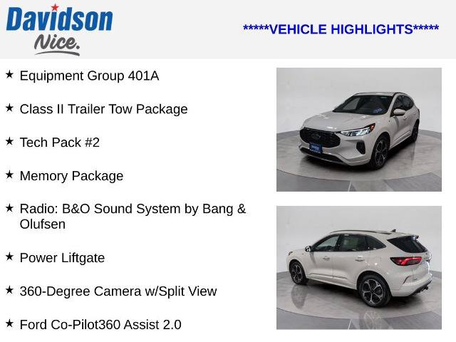 Certified 2023 Ford Escape ST-Line Select w/ Tech Pack #2 AWD/4WD image 4