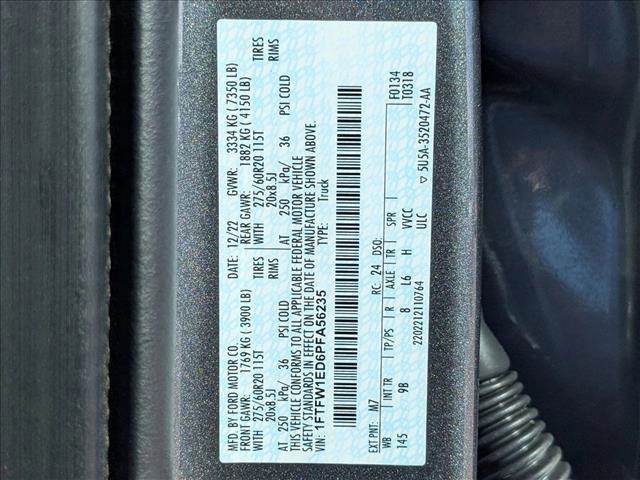 Certified 2023 Ford F150 Platinum w/ Equipment Group 701A High image 24