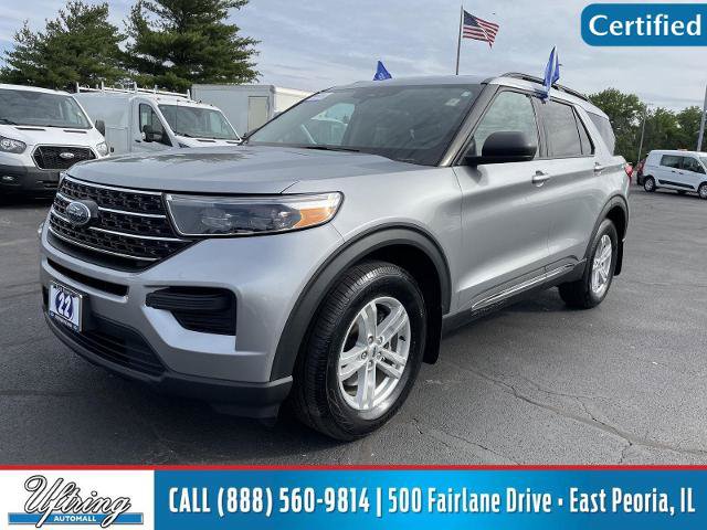 Certified 2022 Ford Explorer XLT w/ Class IV Trailer Tow Package