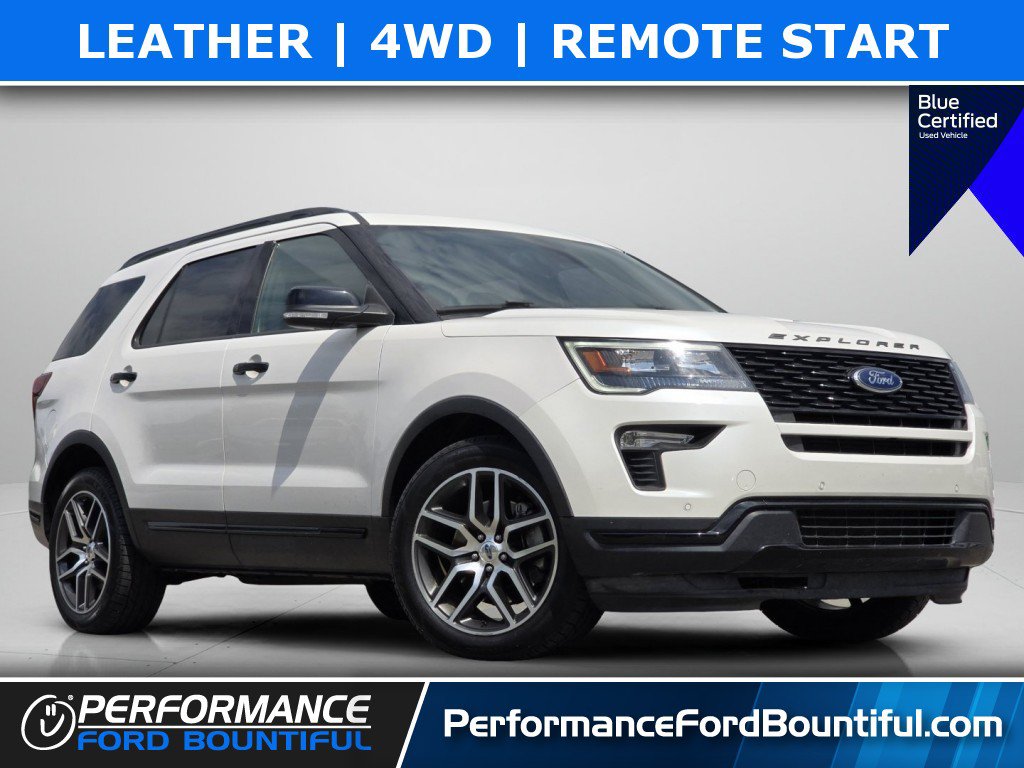 Certified 2018 Ford Explorer Sport w/ Ford Safe & Smart Package