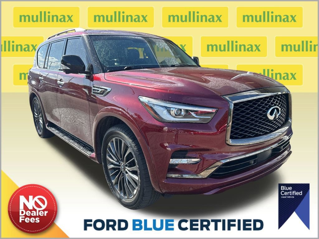 Used 2021 INFINITI QX80 Premium Select w/ Cargo Package RWD image 1