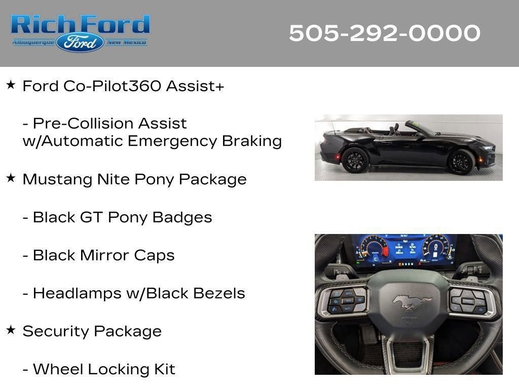 Certified 2025 Ford Mustang GT Premium RWD image 28