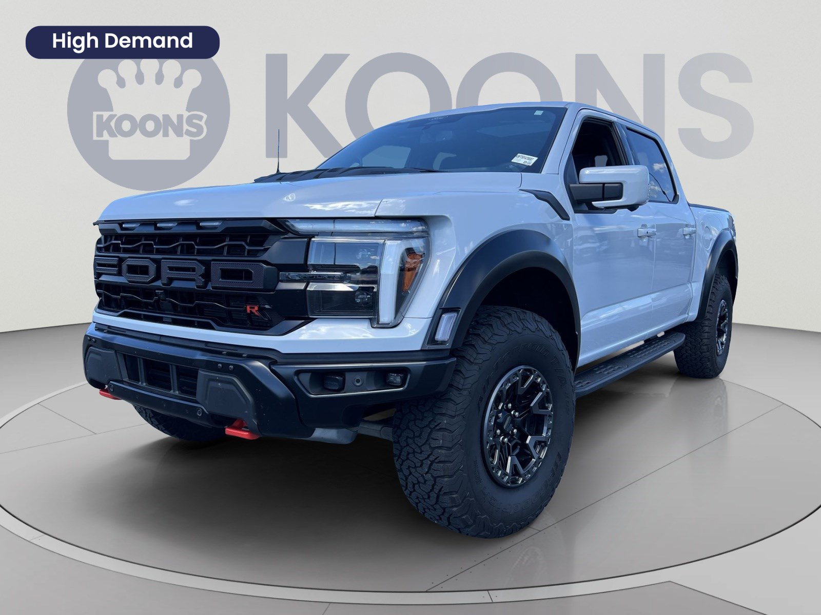 Certified 2025 Ford F150 Raptor w/ Equipment Group 803A Raptor R