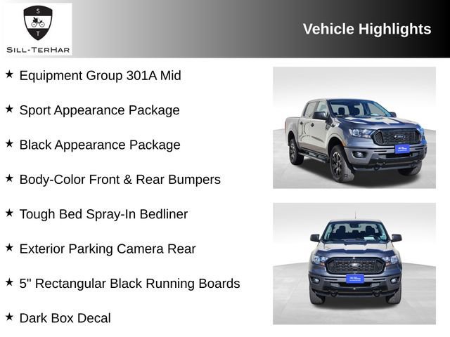 Certified 2022 Ford Ranger XLT w/ Equipment Group 301A Mid image 10