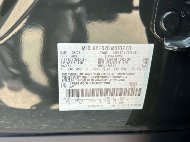 Certified 2023 Ford Explorer XLT w/ Equipment Group 202A AWD/4WD image 19