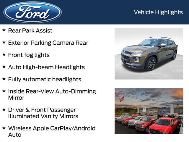 Used 2021 Chevrolet TrailBlazer ACTIV w/ Sun and Liftgate Package image 16