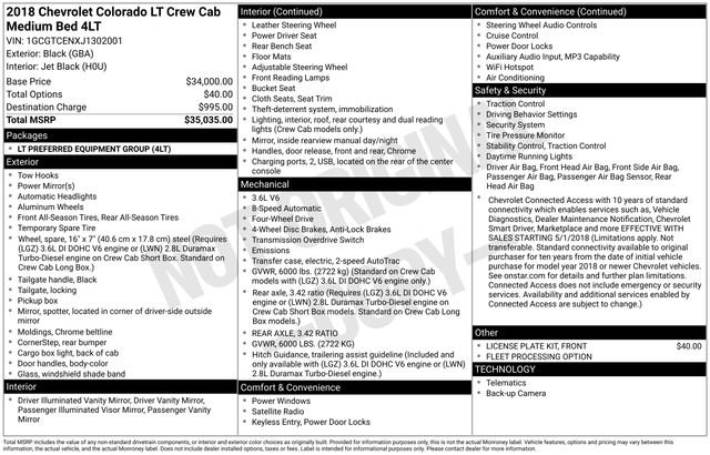 Used 2018 Chevrolet Colorado LT image 34